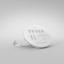 Заредете изображение във визуализатора на галерията – TESLA литиева батерия CR2016 [5x120] 3V 5 бр.
