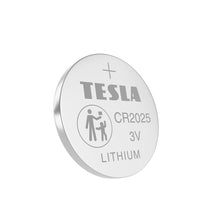 Заредете изображение във визуализатора на галерията – TESLA литиева батерия CR2025 [5x120] 3V 5 бр.
