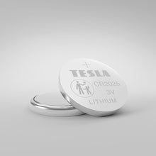 Заредете изображение във визуализатора на галерията – TESLA литиева батерия CR2025 [5x120] 3V 5 бр.
