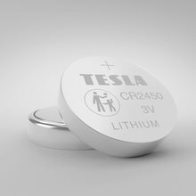 Заредете изображение във визуализатора на галерията – TESLA литиева батерия CR2450 [1x240] 3V 1 бр.
