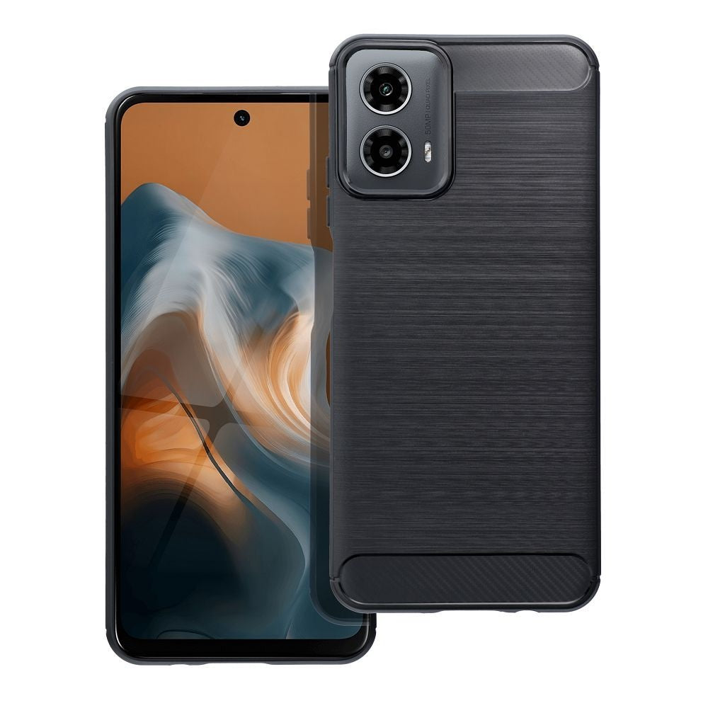 Гръб CARBON за MOTOROLA G34 5G черен