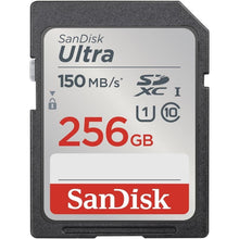 Заредете изображение във визуализатора на галерията – SANDISK карта памет ULTRA SDXC 256GB 150MB/s
