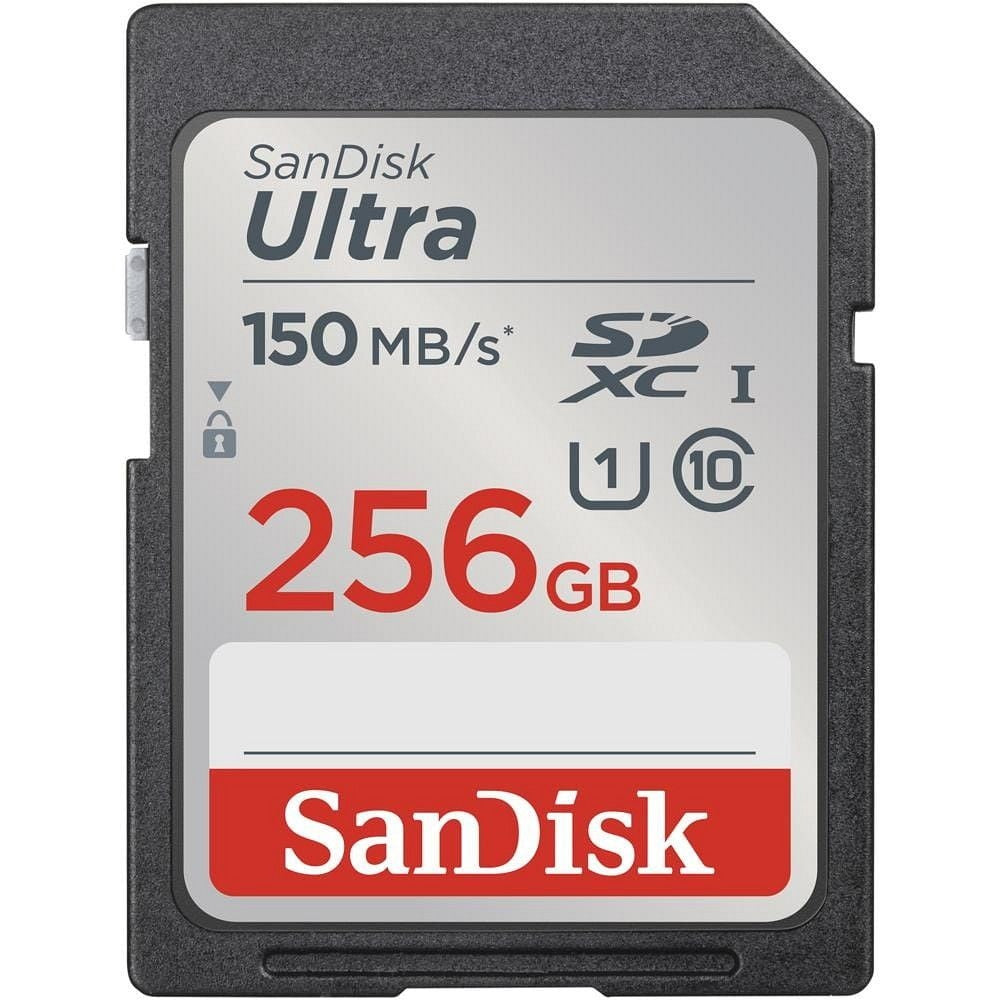 SANDISK карта памет ULTRA SDXC 256GB 150MB/s