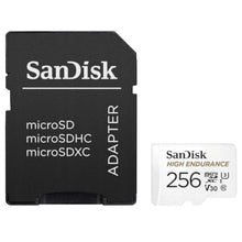 Заредете изображение във визуализатора на галерията – SANDISK карта памет microSD 256GB 100MB/s клас 10 с адаптер SD
