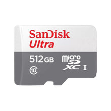Заредете изображение във визуализатора на галерията – SANDISK карта памет ULTRA SDXC 512GB 100MB/s клас 10
