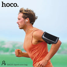 Заредете изображение във визуализатора на галерията – HOCO арmband за смартфон макс. 7 инча BAG01 черен
