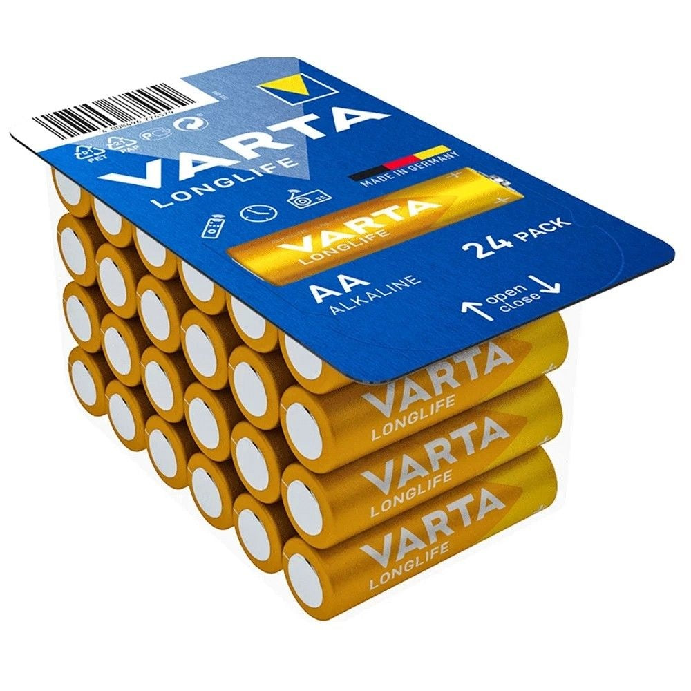 VARTA алкална батерия R6 (AA) Longlife 24 бр.