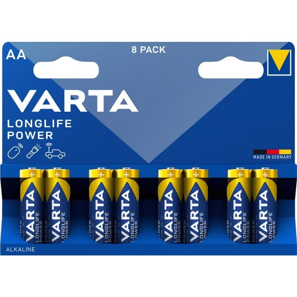 VARTA алкална батерия R6 (AA) Longlife Power 8 бр.