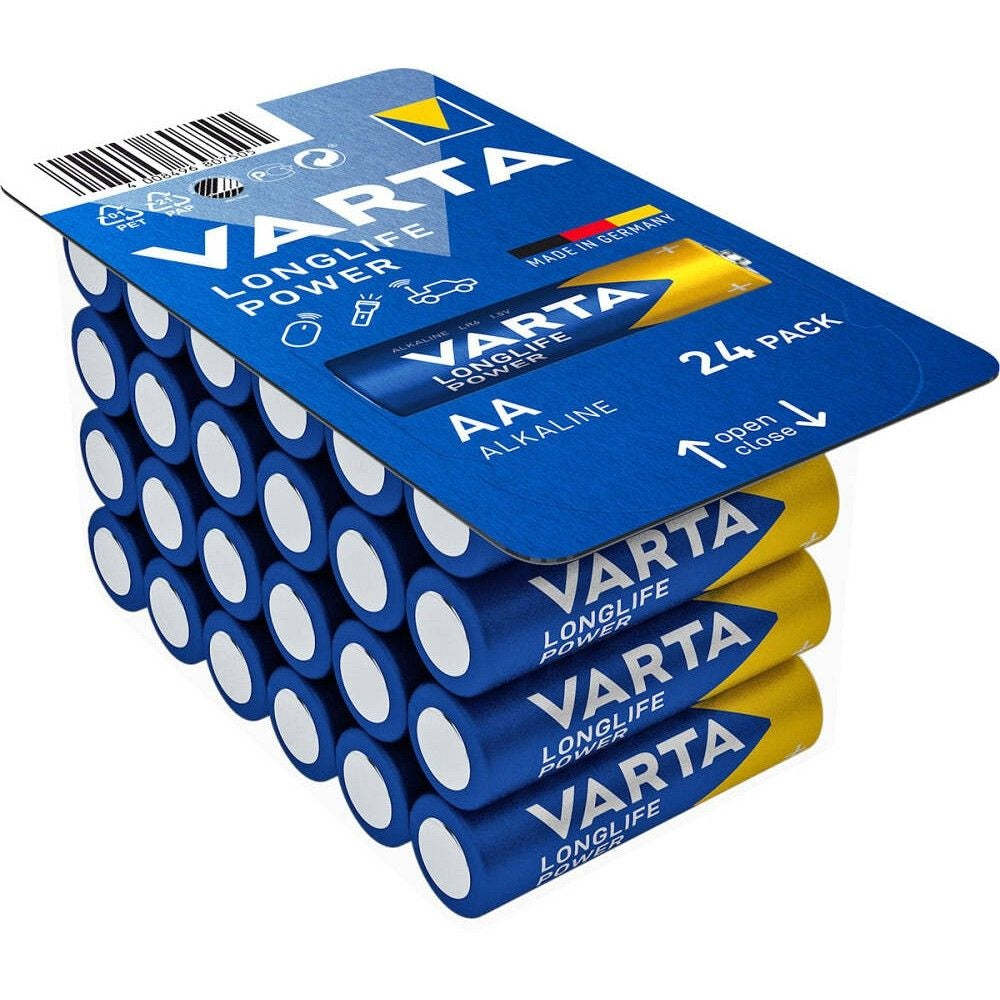 VARTA алкална батерия R6 (AA) Longlife Power 24 бр.