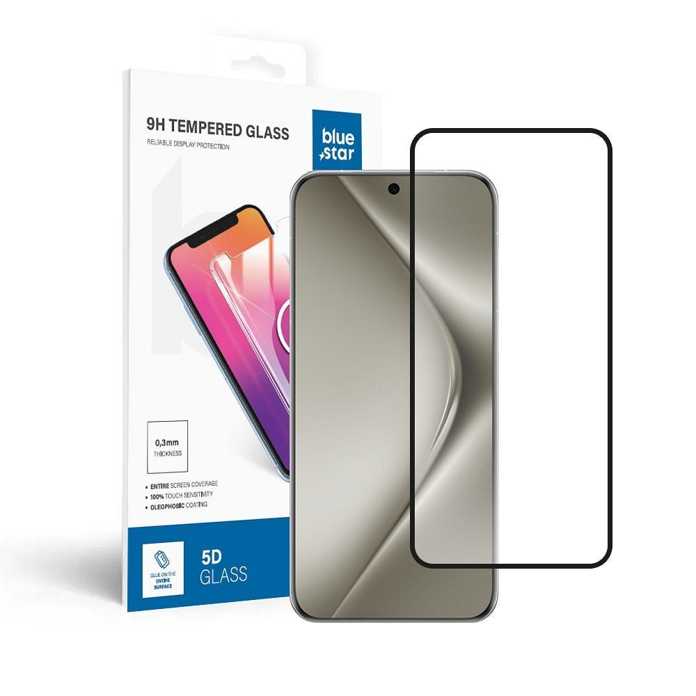 Стъклен протектор Blue Star - Huawei Pura 70 Pro - черен Стъклен протектор Blue Star