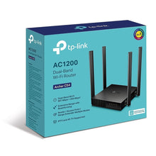 Заредете изображение във визуализатора на галерията – TP-LINK рутер Wi-Fi двулентов AC1200 5GHz TL-ARCHER C54
