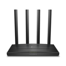 Заредете изображение във визуализатора на галерията – TP-LINK рутер Wi-Fi двулентов 2,4GHz 300Mbps, 5GHz 867 Mbps TL-ARCHER C6
