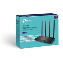 Заредете изображение във визуализатора на галерията – TP-LINK рутер Wi-Fi двулентов 2,4GHz 300Mbps, 5GHz 867 Mbps TL-ARCHER C6
