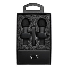 Заредете изображение във визуализатора на галерията – Wireless lavalier microphone Lightning double (2 in set) K1 black
