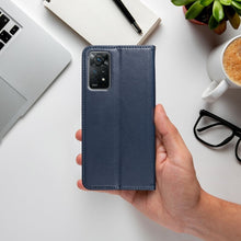 Заредете изображение във визуализатора на галерията – Калъф тип книга  SMART MAGNETO за OPPO RENO 13 PRO 5G тъмно син
