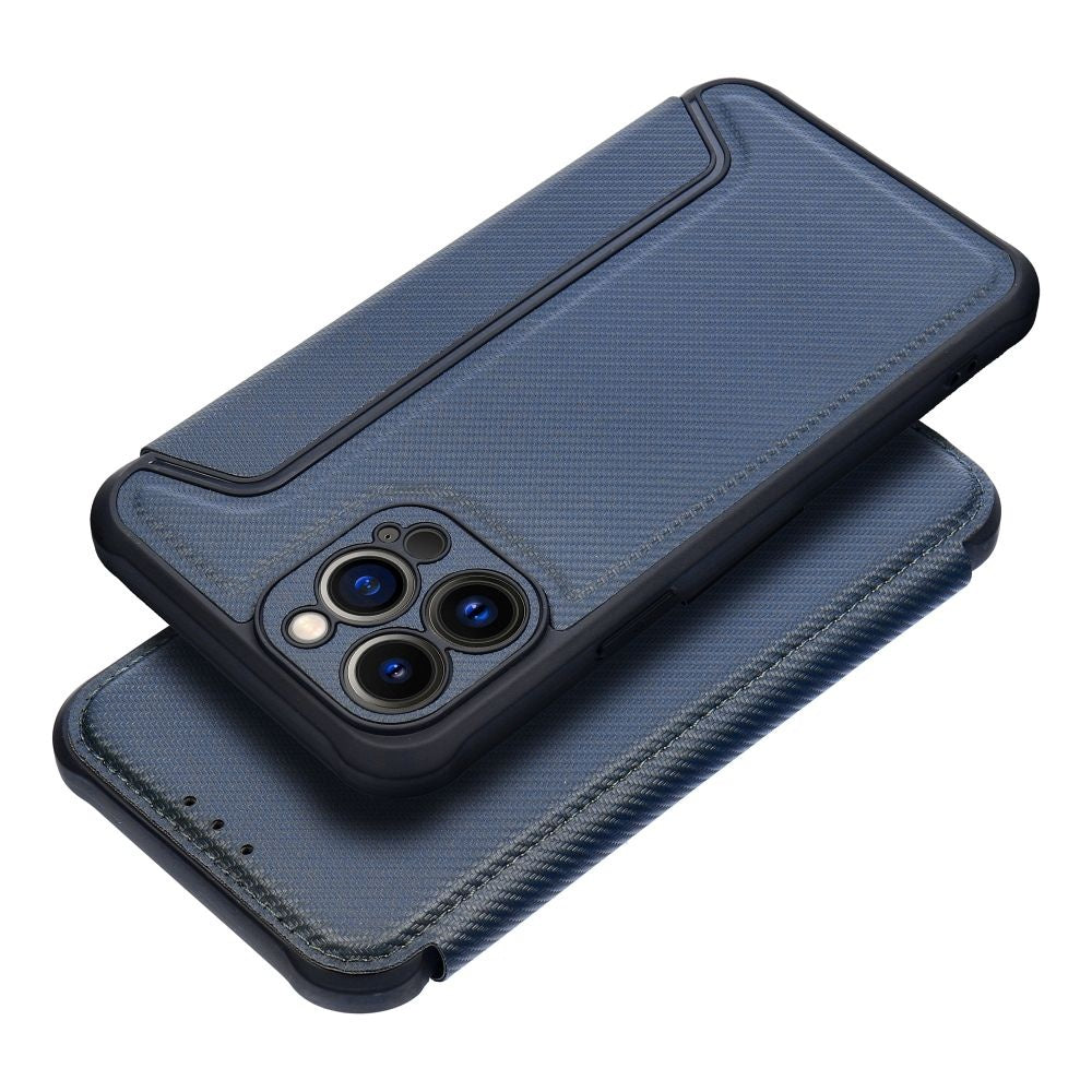 Калъф тип книга RAZOR за IPHONE 16e (SE 4 2025) син
