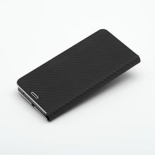 Заредете изображение във визуализатора на галерията – Калъф тип книга LUNA Carbon за IPHONE 16e (SE 4 2025) черен
