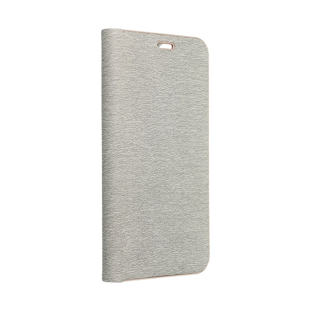 Калъф тип книга LUNA Gold за IPHONE 16e (SE 4 2025) сребрист