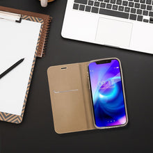 Заредете изображение във визуализатора на галерията – Калъф тип книга LUNA Gold за IPHONE 16e (SE 4 2025) gold
