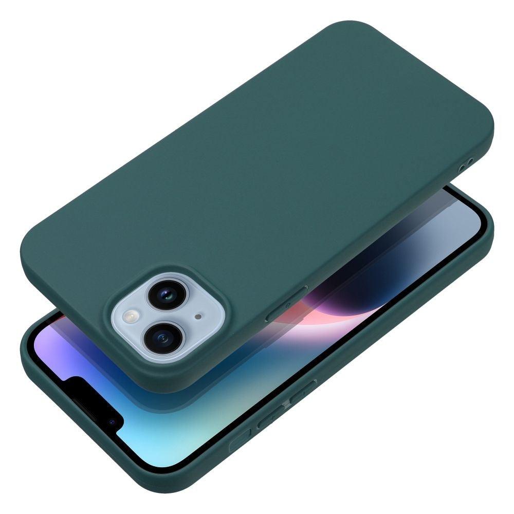 Гръб MATT за IPHONE 16e (SE 4 2025) dark зелен