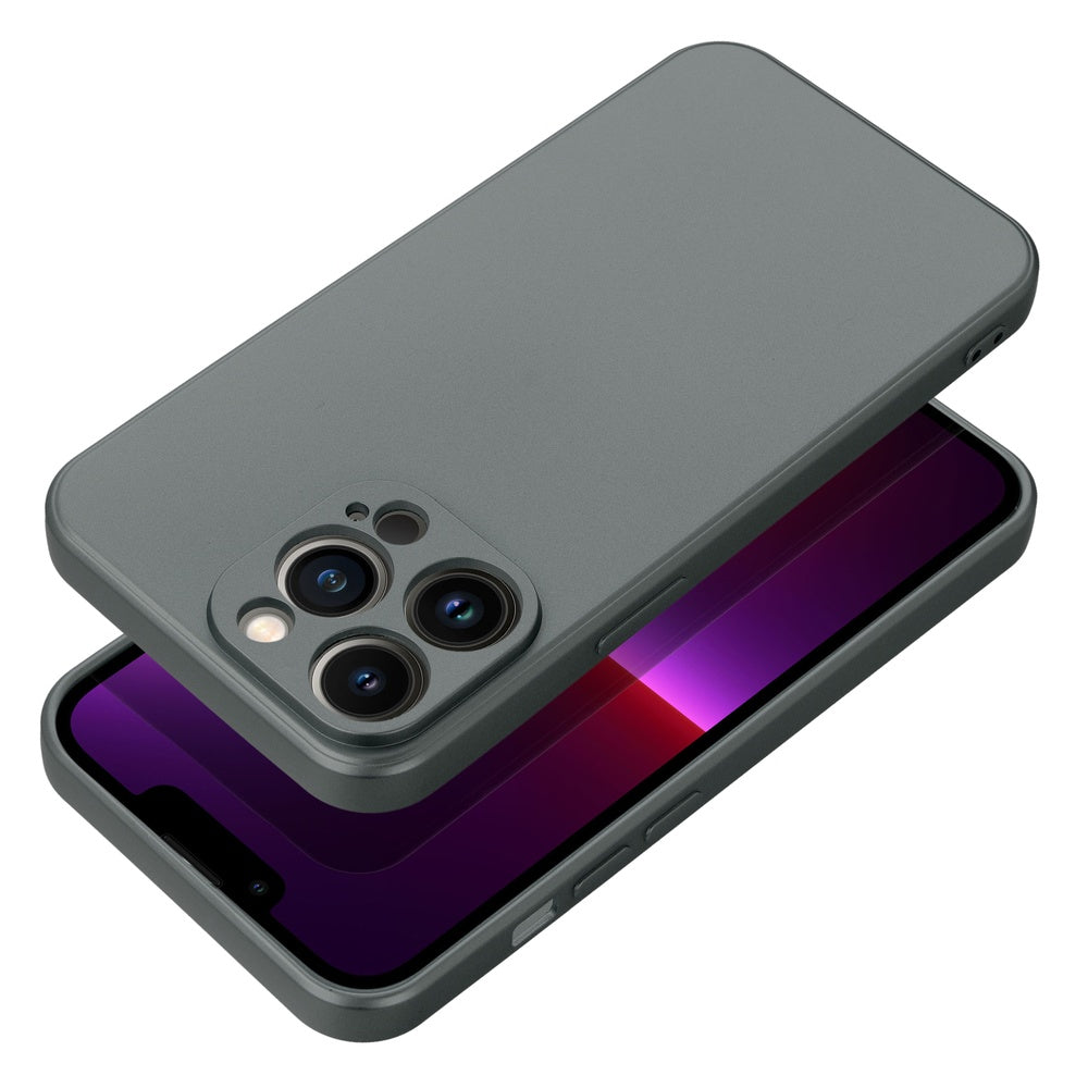 Гръб METALLIC за IPHONE 16e (SE 4 2025) сив