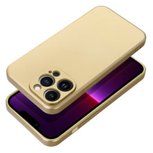 Заредете изображение във визуализатора на галерията – Гръб METALLIC за IPHONE 16e (SE 4 2025) златист

