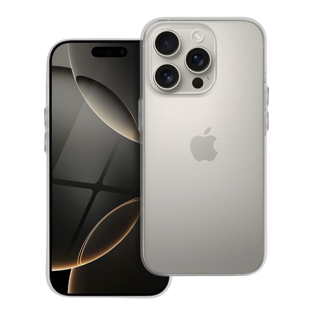 Супер тънък матов гръб за IPHONE 16e (SE 4 2025) прозрачен