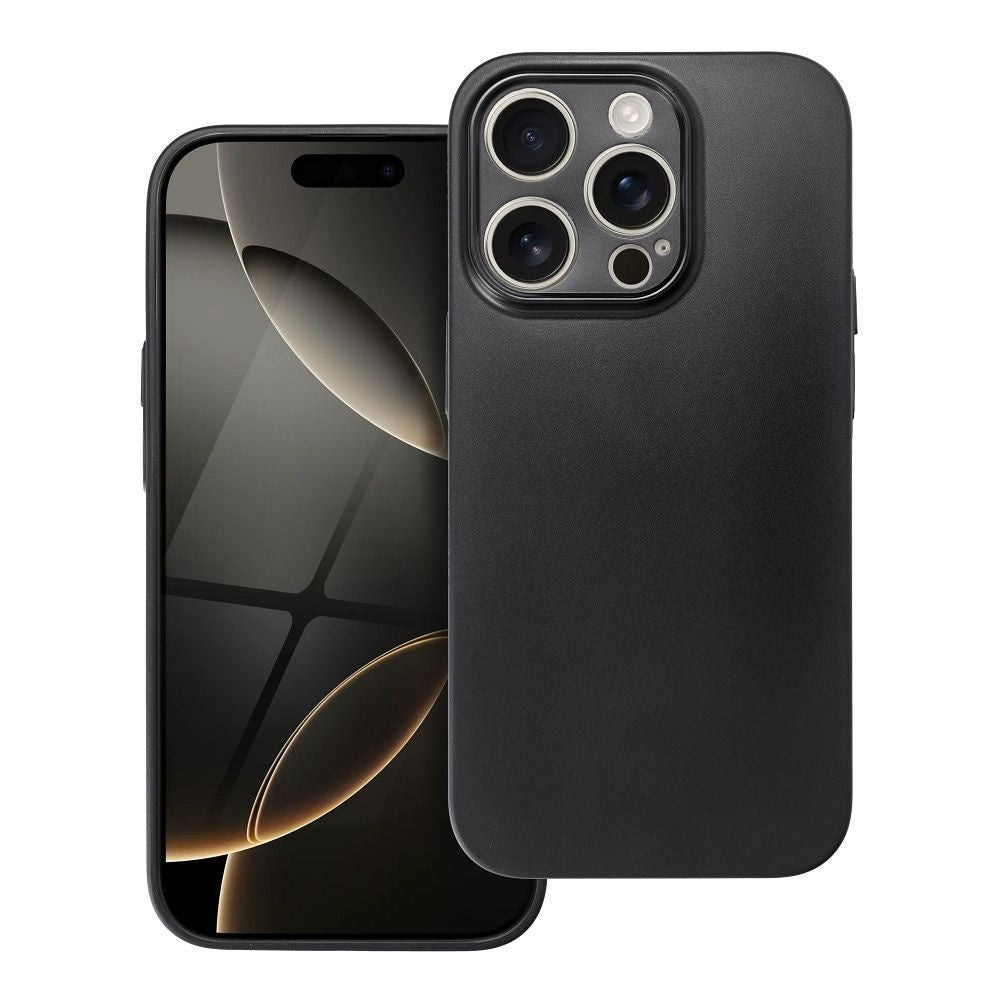 Супер тънък матов гръб за IPHONE 16e (SE 4 2025) черен