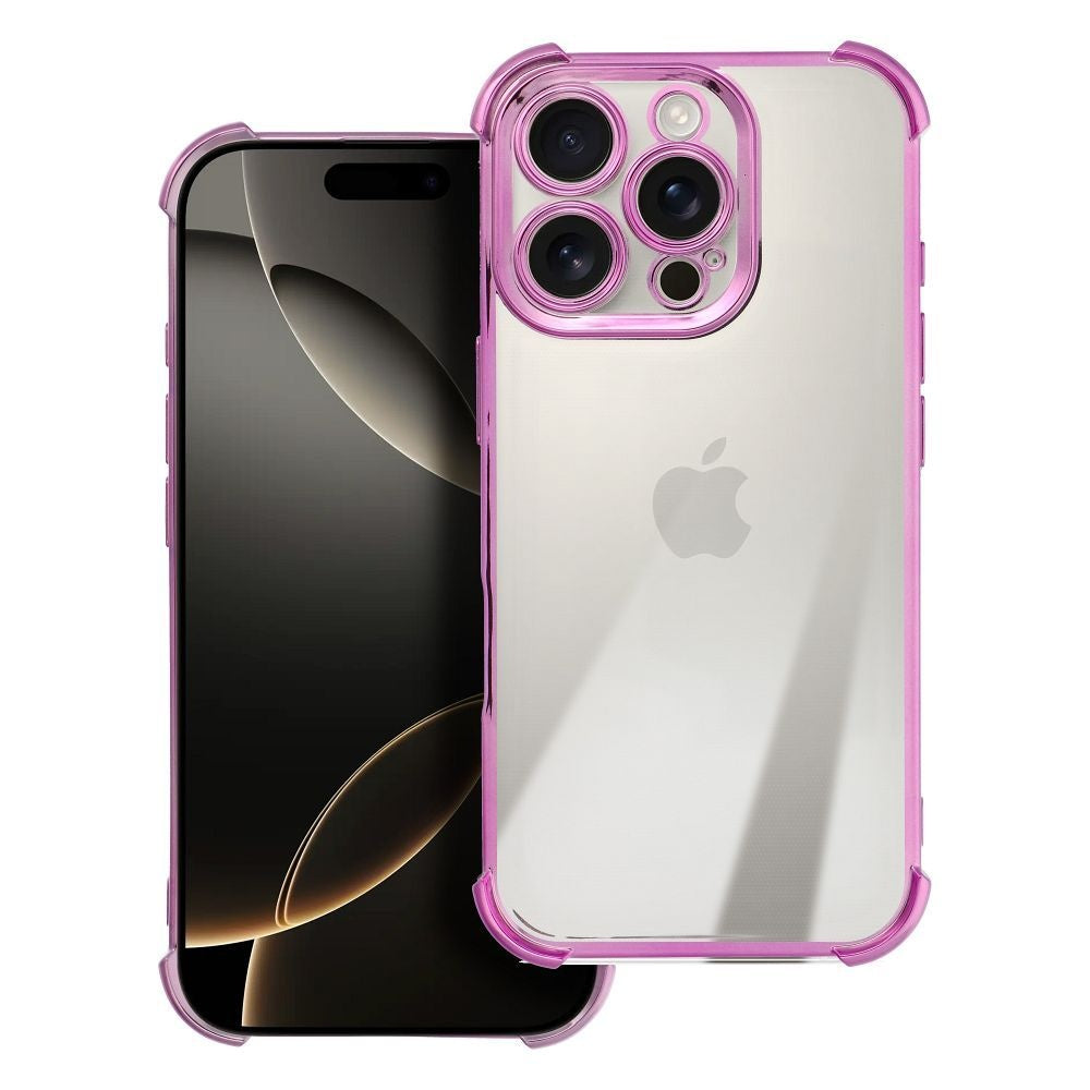 Гръб ANTISHOCK ELECTRO за IPHONE 16e (SE 4 2025) розов