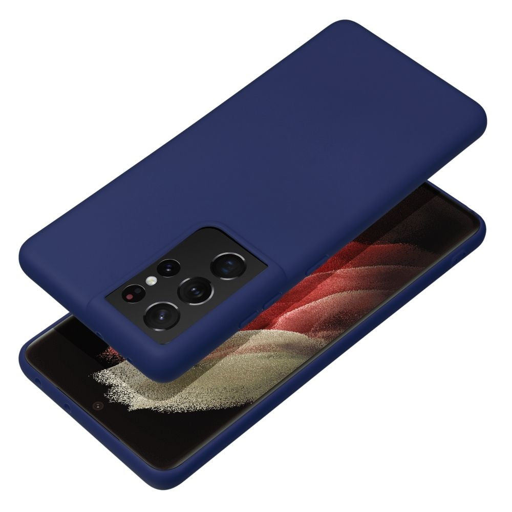 Гръб SOFT за SAMSUNG S25 Edge dark син