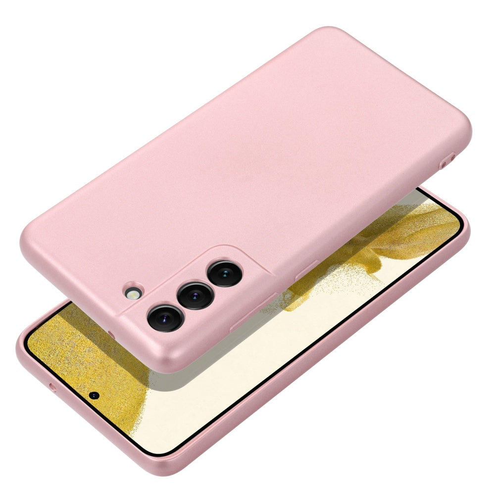 Гръб METALLIC за SAMSUNG S25 Edge розов