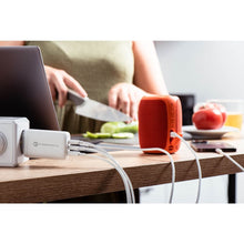 Заредете изображение във визуализатора на галерията – Travel charger forcell gan 65w with 2x usb type c socket, 1x usb a  - 3a with pd and quick charge 4.0 function
