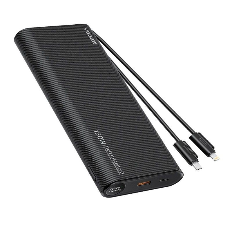 Power Bank VEGER TCE130 - 25 000mAh Quick Charge PD 130W (W2503)