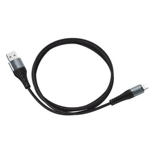 Заредете изображение във визуализатора на галерията – Кабел Hoco USB A to Lightning 2,4 X38 1 m черен
