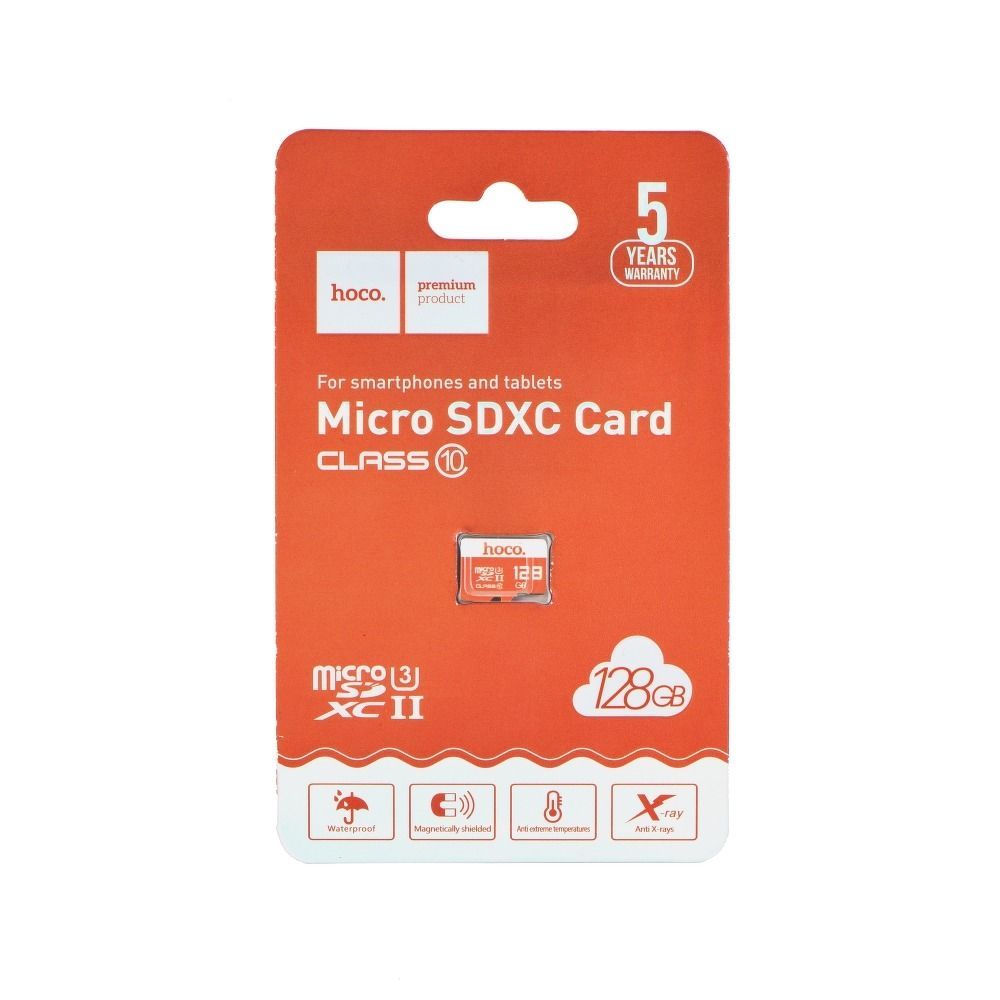 HOCO карта памет microSD 128GB клас 10