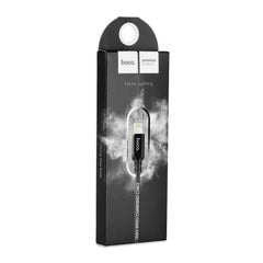 Кабел Hoco USB A to Lightning X14 1 m черен