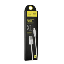 Заредете изображение във визуализатора на галерията – Кабел Hoco USB A to Lightning 2,1A X1 3 m бял
