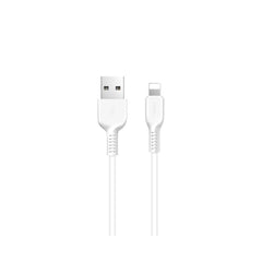 Кабел Hoco USB A to Lightning X13 1 m бял