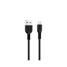 Заредете изображение във визуализатора на галерията – Кабел Hoco USB A to Micro USB 2,4A X20 3 m черен
