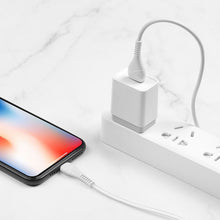 Заредете изображение във визуализатора на галерията – Кабел Hoco USB A to Lightning X37 1 m бял
