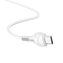 Заредете изображение във визуализатора на галерията – Кабел Hoco USB A to Micro USB X37 1 m бял
