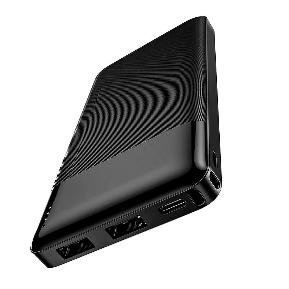 HOCO преносима батерия 10 000 mAh 2A J72 черна
