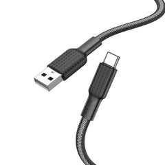 HOCO кабел USB A към Type C 3A X83 1 м бял