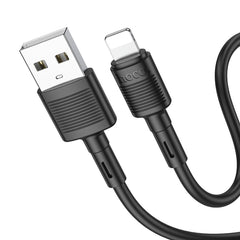 Кабел Hoco USB A to Lightning 2,4A X83 1 m черен