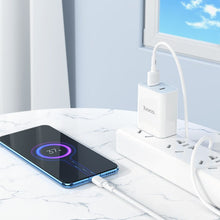 Заредете изображение във визуализатора на галерията – Кабел Hoco USB to Micro 2,4A X83 1 m бял
