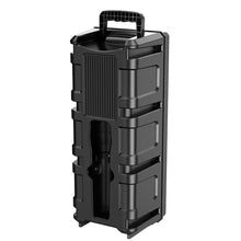 Заредете изображение във визуализатора на галерията – Безжична колонка HOCO (bluetooth) + wire microphone BS52 черен
