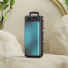 Заредете изображение във визуализатора на галерията – Безжична колонка HOCO (bluetooth) + wire microphone BS52 черен
