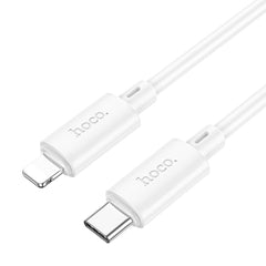 Кабел Hoco Type C to Lightning PD 2,4A 20W X88 1 m бял