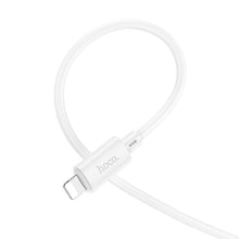 Заредете изображение във визуализатора на галерията – Кабел Hoco USB A to Lightning 2,4A X88 1 m бял
