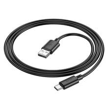 Заредете изображение във визуализатора на галерията – Кабел Hoco USB A to Type C 3A X88 1 m черен

